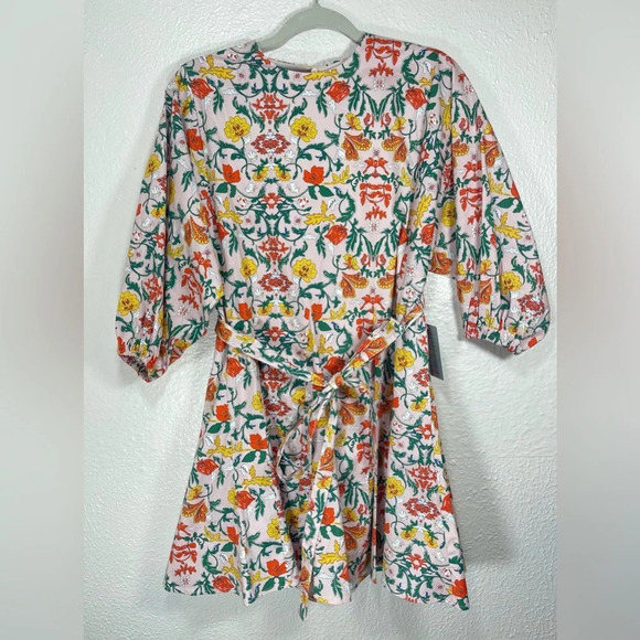 NWT Nordstrom Melloday Blush Floral Multi Mini Dress Women’s XS Summer Spring - Picture 1 of 15